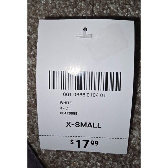 Forever 21 White Crochet Knit Lace-Up Crop Top X-Small - Picture 5 of 7